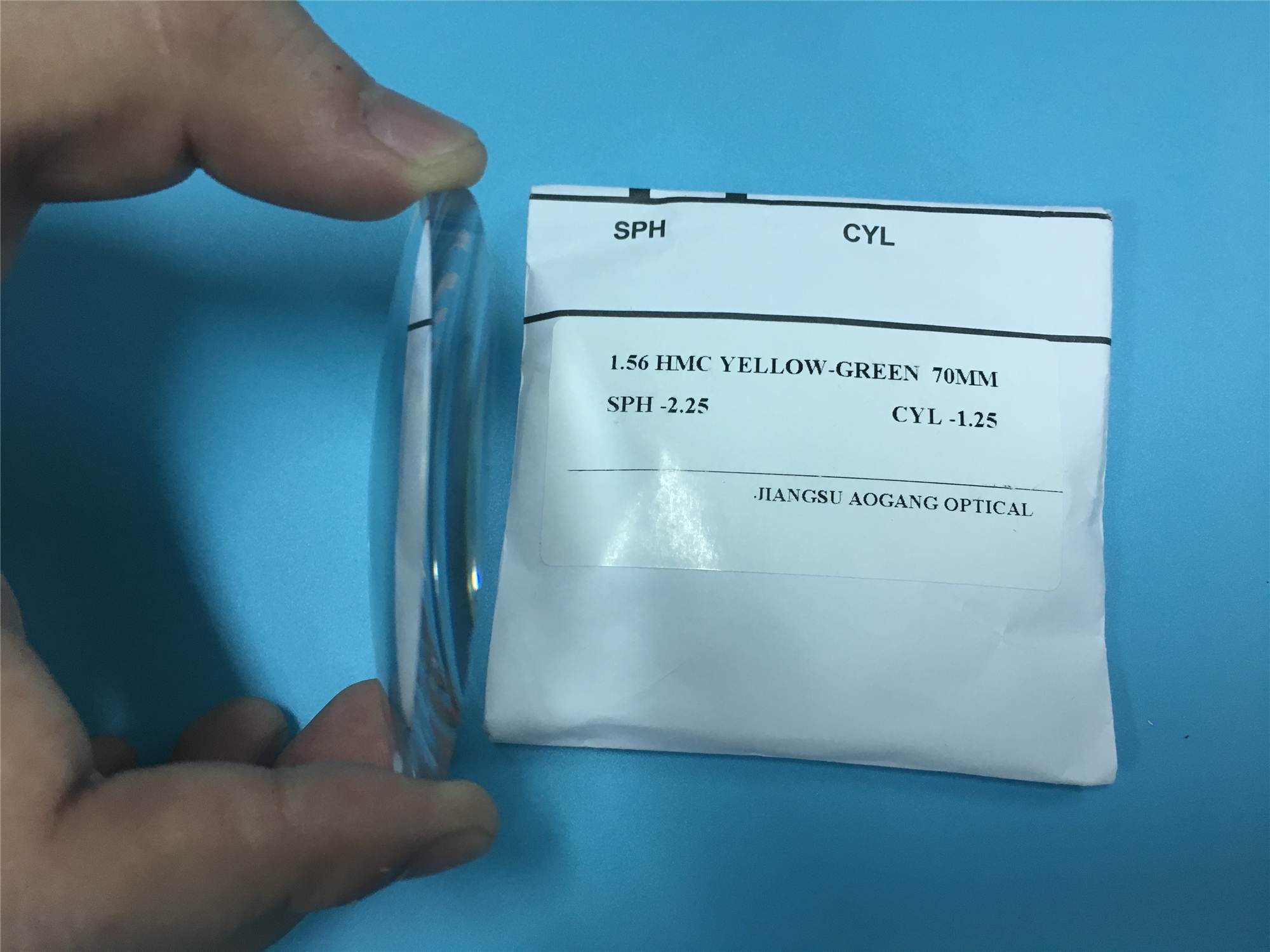 Eyeglass Single Vision 1.56 Index Lenses , 65/72mm Diameter 1.56 HMC