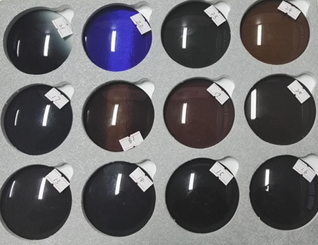 UV400 1.499 UC Prescription Sunglass Lenses 70MM Diameter CR39 Material