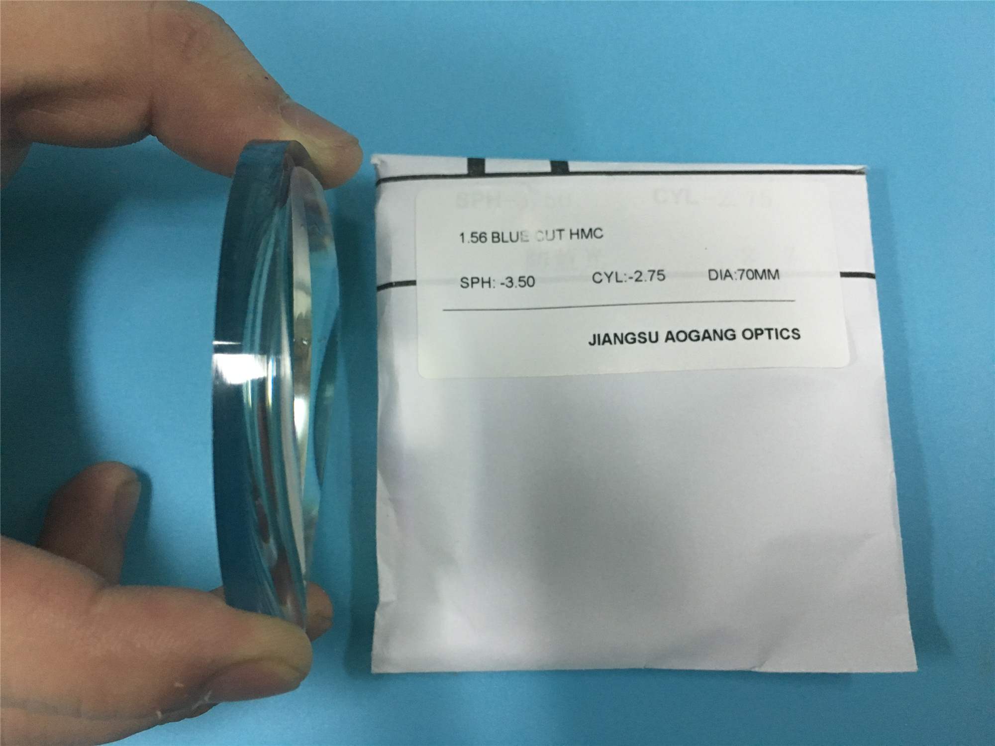 1.56 HMC Blue Cut Blue Light Blocking Glasses Lens For AntiBlue Ray