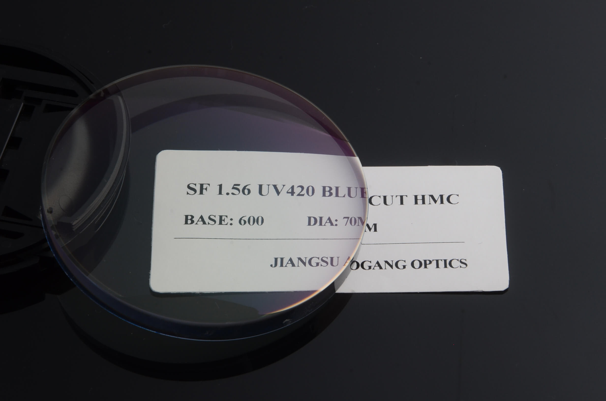 Blue Block 1.56 Semi Finished Lens Blanks HMC EMI Coated UV420 Protection