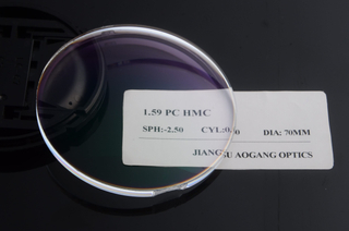 1.59 Polycarbonate Prescription AR Coating Lenses In Eyeglass For Outdoor Activities