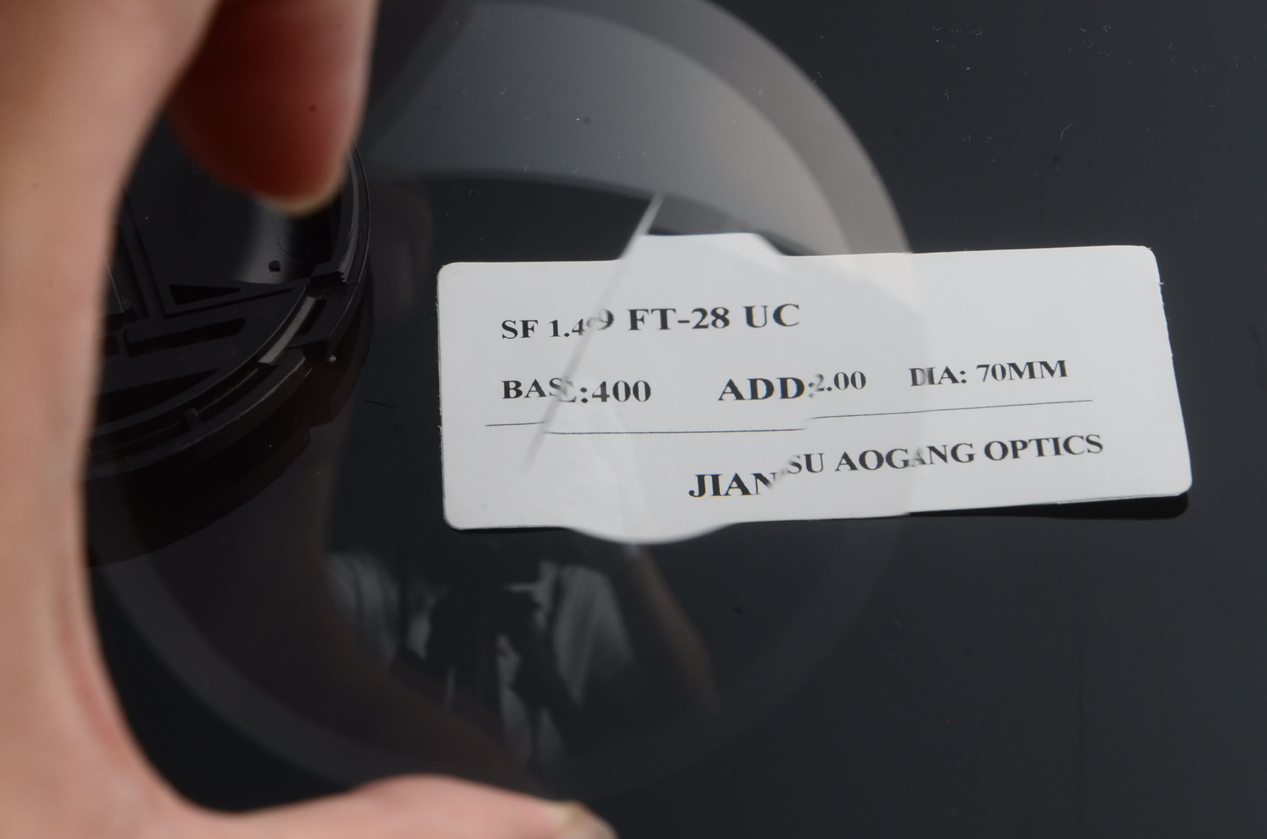 Semi finished SF CR-39 1.49 Flat Top-28 bifocal prescription reading optical lens blanks