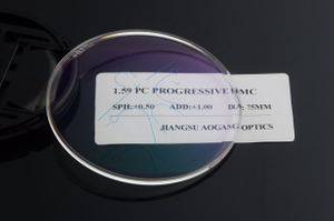 1.59 Polycarbonate Progressive Multifocal AR Coating Lenses for Multiple Focus